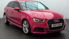 Used 2017 Audi A3 Sportback S-Line Hatchback | £15,200 (Fair price)