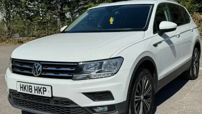 Used VW Tiguan Allspace SE 150 HP (110 kW) 2018 White SUV