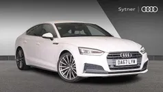 White Used 2018 Audi A5 Sportback S-Line Hatchback | £18,500 (Fair price)
