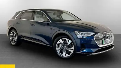 Blue Used 2020 Audi e-tron Comfort SUV | £17,295 (Super price)