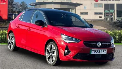 Used Vauxhall Corsa-e Ultimate 100 kW (136 HP) 2023 Red Hatchback