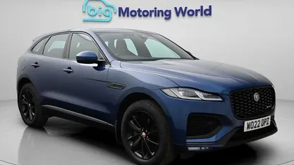 Used Jaguar F-Pace R-Dynamic 404 HP (297 kW) 2022 Blue SUV