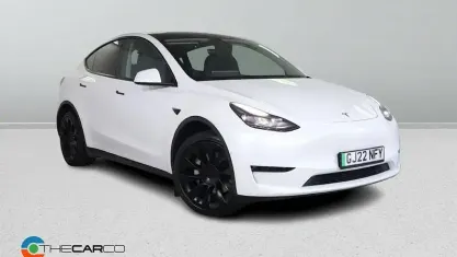 Used Tesla Model Y Long Range AWD 378 kW (514 HP) 2022 White SUV