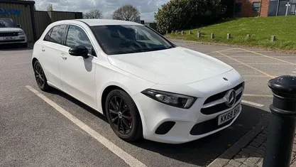 Used Mercedes A180 116 HP (85 kW) 2019 White Hatchback