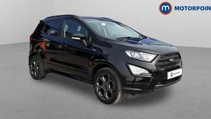 Used Ford Ecosport ST-Line 125 HP (91 kW) 2022 Black SUV
