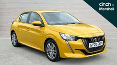 Yellow Used 2020 Peugeot 208 Active Hatchback | £9,752 (Fair price)