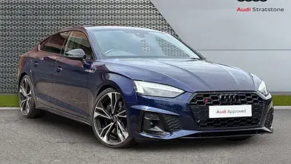 Used Audi S5 Sportback Black Edition 341 HP (250 kW) 2022 Blue Hatchback