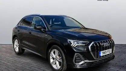 Used Audi Q3 S-Line 150 HP (110 kW) 2023 Black SUV