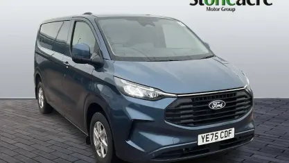Used Ford Transit Custom Limited 136 HP (100 kW) 2025 Blue Van