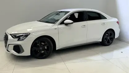 Used Audi A3 S-Line 150 HP (110 kW) 2023 White Sedan