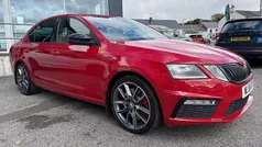 Velvet red metallic Used 2018 Skoda Octavia vRS Hatchback | £11,995 (Super price)