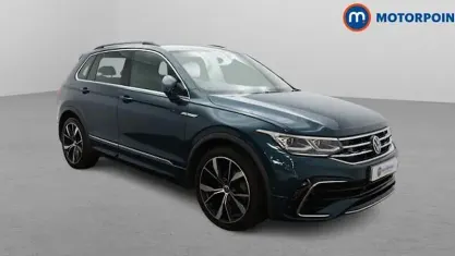 Begagnad VW Tiguan R-line 150 HK (110 kW) 2023 Blå SUV