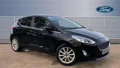 Black Used 2019 Ford Fiesta Titanium Hatchback | £12,877 (Fair price)