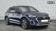 Blue Used 2021 Audi Q5 S-Line SUV | £29,950 (Fair price)