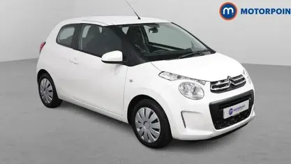 Używany Citroën C1 Feel 72 KM (52 kW) 2020 Biały Hatchback