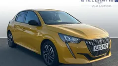 Yellow Used 2023 Peugeot 208 Allure+ Hatchback | £14,815 (Fair price)
