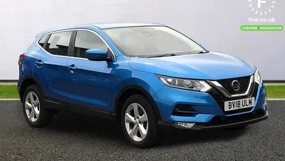 Używany Nissan Qashqai Acenta 116 KM (85 kW) 2018 Niebieski SUV