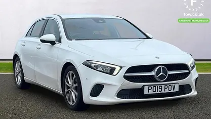 Used Mercedes A180 Executive 116 HP (85 kW) 2019 White Hatchback