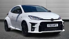 Pure white Used 2021 Toyota Yaris Hatchback | £30,550 (Fair price)
