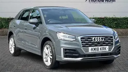 Used Audi Q2 S-Line 116 HP (85 kW) 2018 Grey SUV