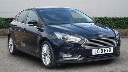 Used Ford Focus Titanium X 125 HP (91 kW) 2017 Black Hatchback