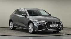 Daytona gray pearl effect Used 2024 Audi A3 Sportback e-tron S-Line Sedan | £24,450 (Fair price)