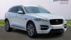 White Used 2018 Jaguar F-Pace R-Sport SUV | £17,000 (Fair price)
