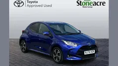 Blue Used 2024 Toyota Yaris Hybrid Design Hatchback | £20,500 (Fair price)