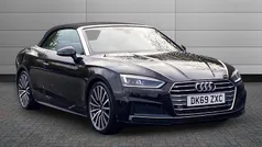 Black Used 2019 Audi A5 Cabriolet S-Line Cabriolet | £19,650 (Fair price)