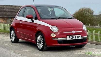 Usado Fiat 500 Lounge 69 HP (50 kW) 2014 Vermelho Citadino
