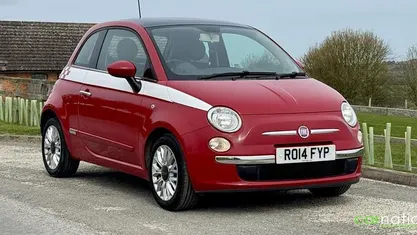 Usado Fiat 500 Lounge 69 HP (50 kW) 2014 Vermelho Citadino