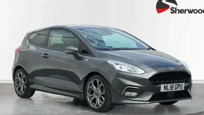 Used Ford Fiesta ST-Line X 101 HP (74 kW) 2018 Grey Hatchback