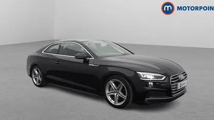 Used Audi A5 S-Line 252 HP (185 kW) 2018 Black Coupe
