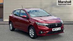Red Used 2022 Dacia Sandero Comfort Hatchback | £10,759 (Good price)