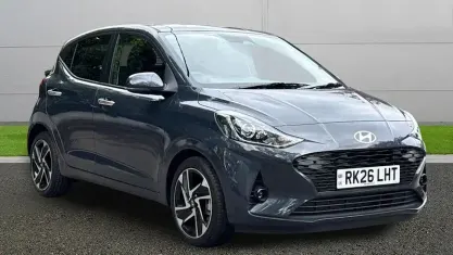 Ny Hyundai i10 Premium 79 HK (58 kW) 2026 Grå Halvkombi