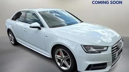 White Used 2017 Audi A4 S-Line Sedan | £12,050 (Good price)