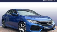 Brilliant sporty blue Used 2020 Honda Civic SE Hatchback | £13,990 (Good price)
