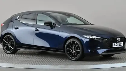 Used Mazda 3 Homura-Line 140 HP (102 kW) 2025 Blue Hatchback