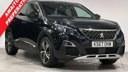 Used Peugeot 3008 GT-line 120 HP (88 kW) 2018 Black SUV