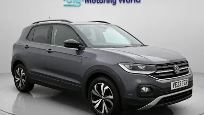 Used VW T-Cross Black Edition 110 HP (80 kW) 2023 Grey SUV