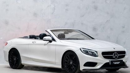 Used Mercedes S500 AMG Line Premium 455 HP (334 kW) 2017 White Sedan