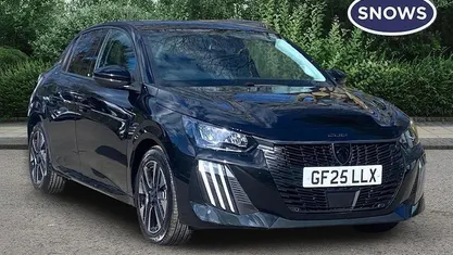 Used Peugeot 208 Allure 101 HP (74 kW) 2025 Black Hatchback