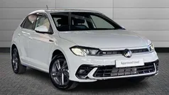 Pure white Used 2025 VW Polo R-line Hatchback | £20,944 (Fair price)