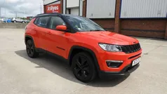 Red/black Used 2021 Jeep Compass Night Eagle SUV | £14,699 (Fair price)