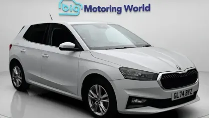 Used Skoda Fabia SE L 116 HP (85 kW) 2024 White Hatchback