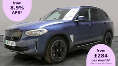 Blue Used 2021 BMW iX3 Comfort Edition SUV | £20,388 (Fair price)