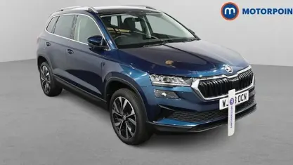 Gebraucht Skoda Karoq SE L 150 PS (110 kW) 2023 Blau SUV