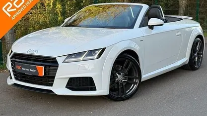 White Used 2017 Audi TT Roadster S-Line Cabriolet | £16,490 (Fair price)