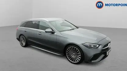 Used Mercedes C200 AMG line 204 HP (150 kW) 2022 Grey Estate