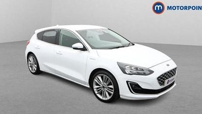 Begagnad Ford Focus Vignale 125 HK (91 kW) 2020 Vit Halvkombi
